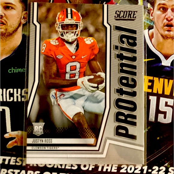 💥🔥JUSTYN ROSS💥🔥POTENTIAL SCORE SERIES ROOKIE💥🔥 - Picture 1 of 2